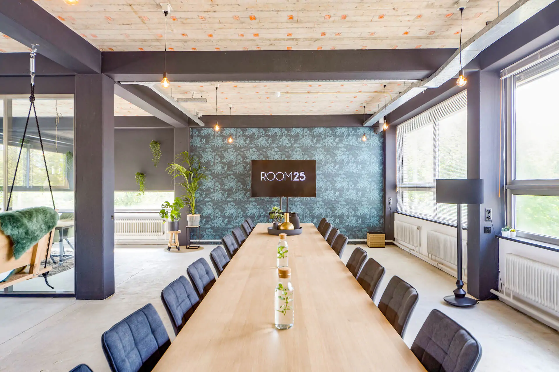 Opstelling boardroom in de Loft